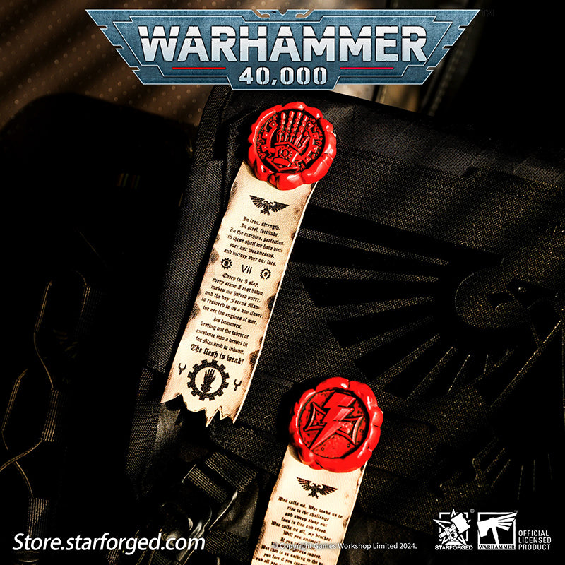 Starforged  Warhammer 40K Purity Seals Salamanders & Deathwatch  White Scars 2024 Set
